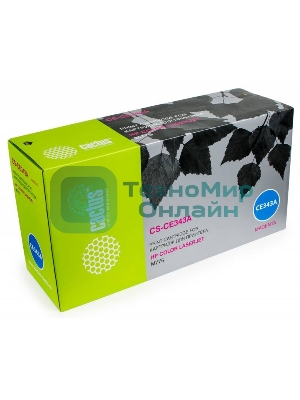 Картридж лазерный Cactus CS-CE343A пурпурный (16000 стр.) для HP Color LaserJet M775