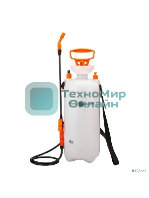Опрыскиватель садовый помповый для растений и цветов 8л ЧЕТЫРЕ СЕЗОНА