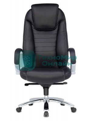 Кресло Бюрократ T-9923SL/BLACK черный, кожа
