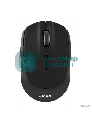 Мышь беспроводная Acer OMR050 черный, 1600 dpi, радиоканал, Bluetooth, USB, кнопки - 6
