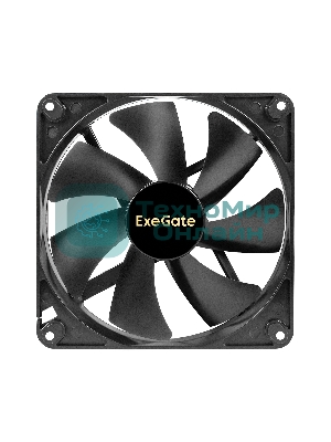 Вентилятор для корпуса ExeGate ExtraPower EP14025B3P черный, 140 мм, 1600 об/мин, 31 дБ, 3 pin