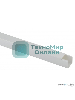 Кабель-канал ЭРА KK-W-60-40 60x40 белый, длина 2 м
