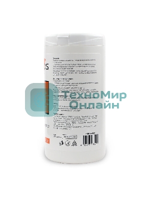 Салфетки для ЖК-экранов в банке KBF-100ECO, 100 шт.