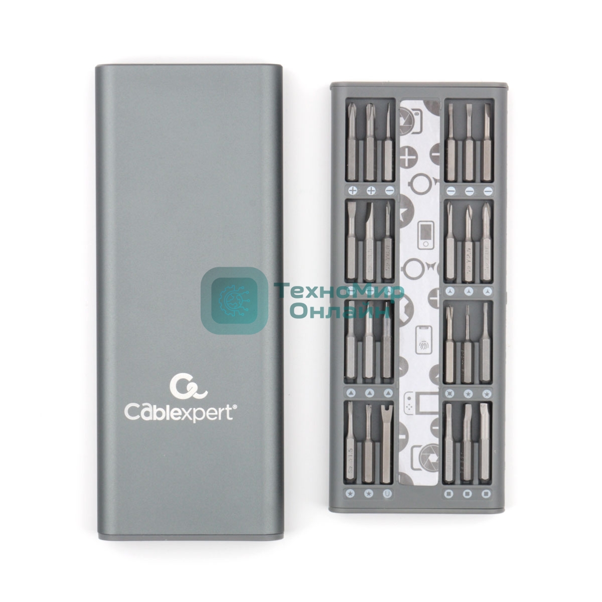 Отвертка с набором бит Cablexpert TK-SD-08R (49 предметов)