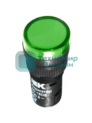 Арматура светосигнальная AD-16DS 24В AC/DC зел. IEK BLS10-ADDS-024-K06-16