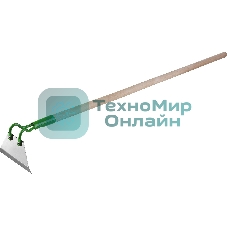 Мотыга из нержавеющей стали с черенком РОСТОК 90х50х1290 мм