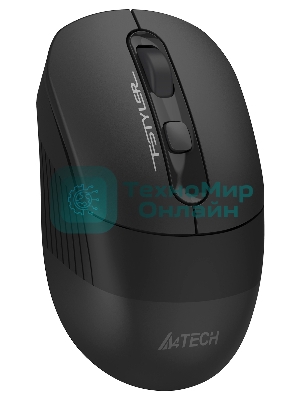 Мышь беспроводная A4Tech Fstyler FB10C черный, 2000 dpi, радиоканал, Bluetooth, USB, кнопки - 4