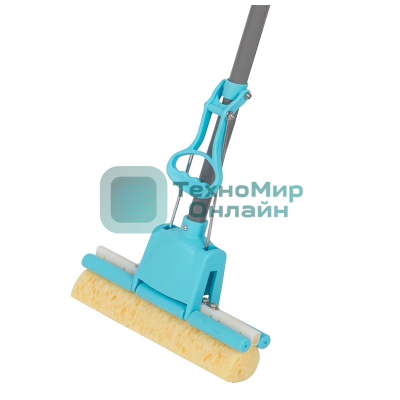 Швабра отжимная Рыжий кот MopC-15 с насадкой из целлюлозы