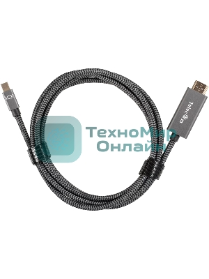 Кабель miniDisplayPort M-> HDMI M 4K@60Hz 1.8m Telecom,оплетка (TA562M-1.8M)