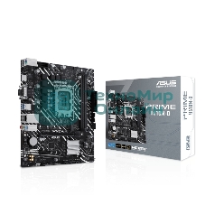 Материнская плата ASUS PRIME H610M-D, LGA 1700, Intel H610, 2xDDR5, 4xSATA, 1xM.2, 1xPCIe 4.0 x16, 1x1Gb LAN, 2xUSB-A 3.2 Gen 1, 4xUSB-A 2.0, 1xHDMI, 1xVGA, 3x3.5 мм, 1xRS-232, 7.1, mATX