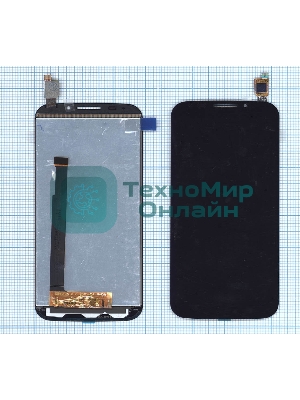 Дисплей для Alcatel Pop S7 7045Y черный