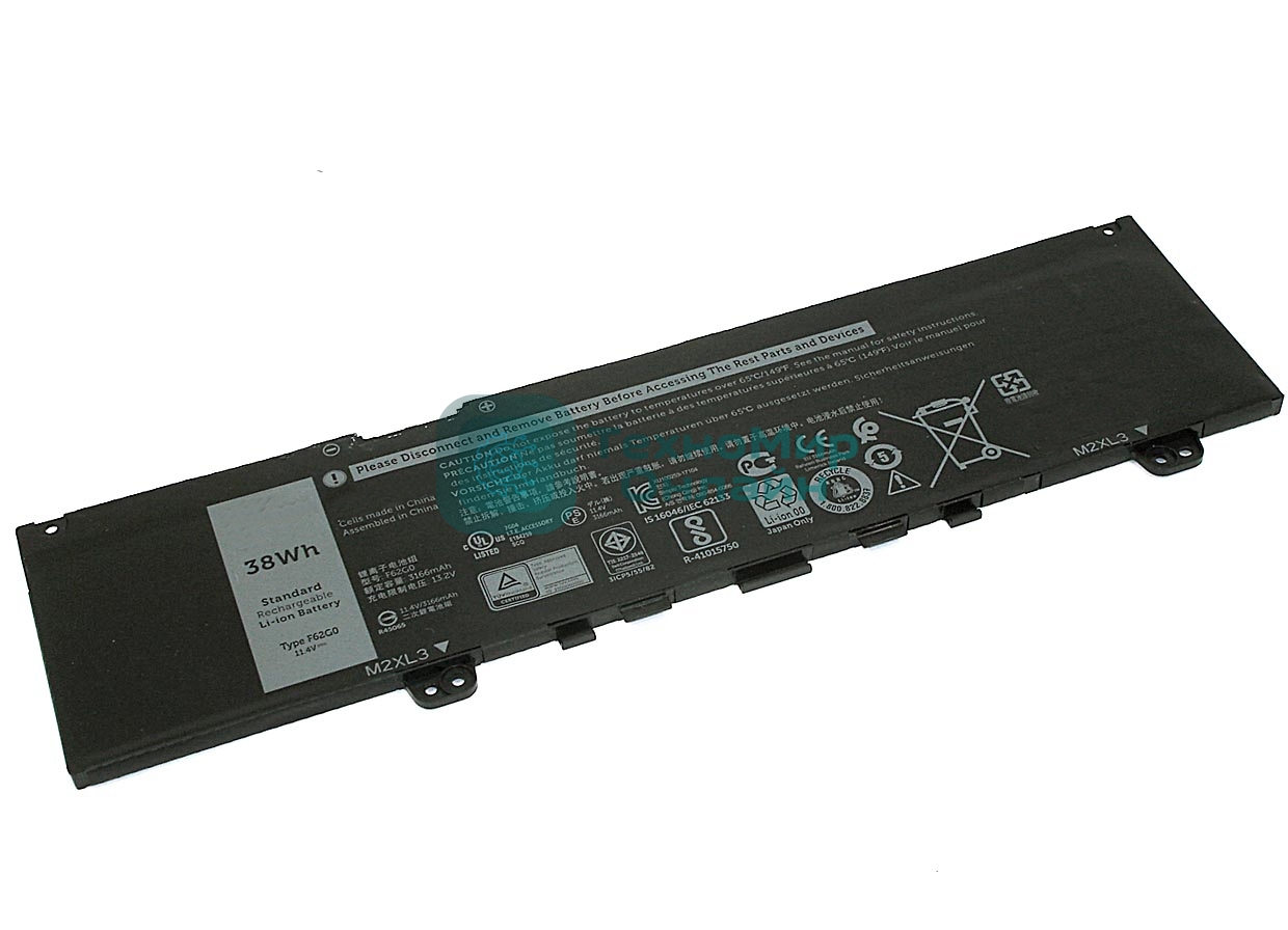 Аккумуляторная батарея для ноутбука Dell 5370 11.4V 3166mAh