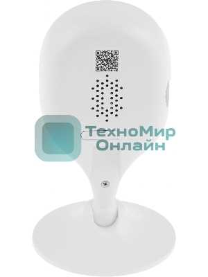 Компактная IP-видеокамера Dahua DH-IPC-C5AP-0280B с Wi-Fi 2.4ГГц 5Мп, 1/3.2” CMOS, объектив 2.8мм, обнаружение людей, ИК 10м, микрофон, динамик