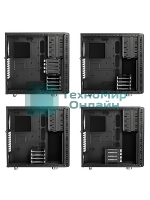 Корпус Fractal Design Define XL R2, Full-Tower, чёрный, 3 x 140 мм