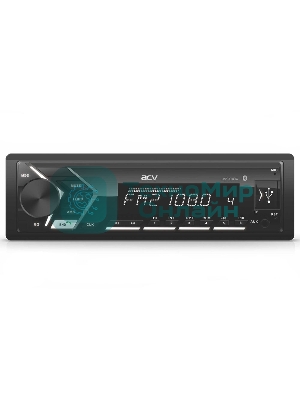 Автомагнитола ACV AVS-814BW, 1 DIN, Bluetooth, USB Type-A, AUX