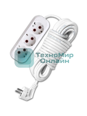 Удлинитель UNIVersal У10-554 ПВС 3x0,75 3 гн. 3м 554-03