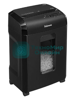 Шредер Fellowes Powershred 10M FS-4630601 DIN P-5, 2х15мм, 10лст., 19лтр., Safety Lock, с микрорезкой