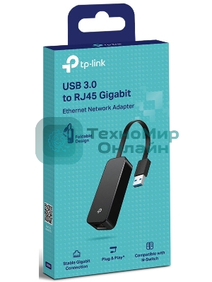 Сетевой адаптер TP-Link UE306 USB 3.0/Gigabit Ethernet