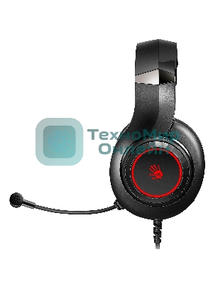 Гарнитура Bloody G220 чёрный, проводная, подсветка