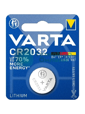 Элемент питания VARTA ELECTRONICS CR 2032