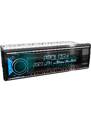 Автомагнитола Prology CMD-340, 1 DIN, Bluetooth, USB Type-A, AUX, пульт ДУ