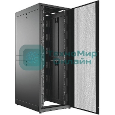 Шкаф телекоммуникационный C3 Solutions 42U 800x1200, черный, дверь перф.