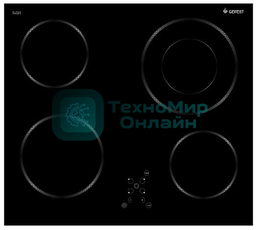 Электрическая варочная панель Gefest PVE 4233 K10 15733000