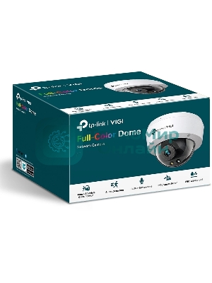 Камера видеонаблюдения цветная купольная IP-камера 4 Мп/ 4MP Full-Color Dome Network Camera