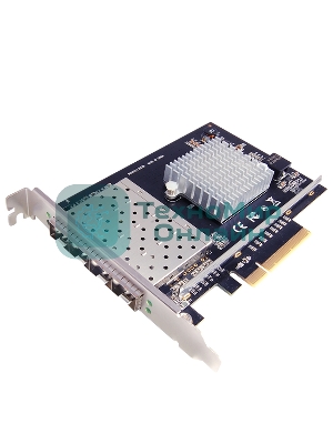 Сетевая карта 10G Quad Port SFP+ PCIe Ethernet Adapter with Intel XL710-BM1 Chipset