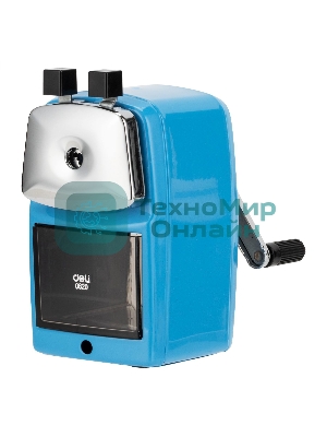 Точилка для карандашей механическая Deli E0620, 1 отверстие, ассорти