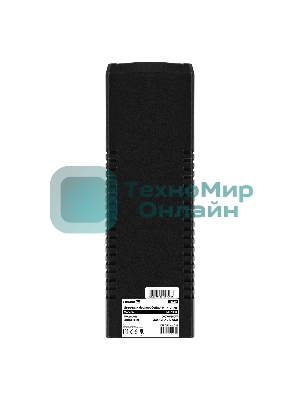 Источник бесперебойного питания ExeGate Power NB-1000.LED.AVR.4C13.USB (1000VA/650W, LED, AVR, 4*C13, USB, батарея 12V 9Ah, черный)