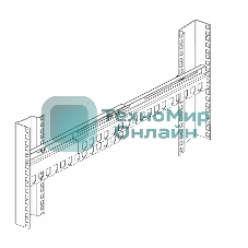 Органайзер кабельный горизонтальный раздвижной 450-1000 мм