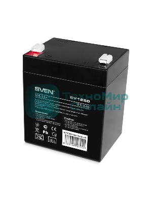 Батарея для ИБП SVEN SV1250 (12V 5Ah)