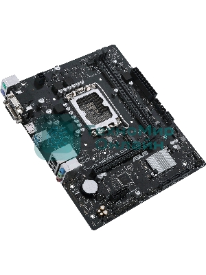 Материнская плата ASUS PRIME H610M-R D4-SI, LGA 1700, Intel H610, 2xDDR4, 4xSATA, 1xM.2 PCIe 3.0 x4, 1xPCIe 4.0 x16, 1xPCIe x1, 1xHDMI, 1xDVI, 1xVGA, 2xUSB-A 2.0, 2xUSB-A 3.2 Gen 1, 1x 1Gb LAN, 3x3.5 мм, 7.1, mATX