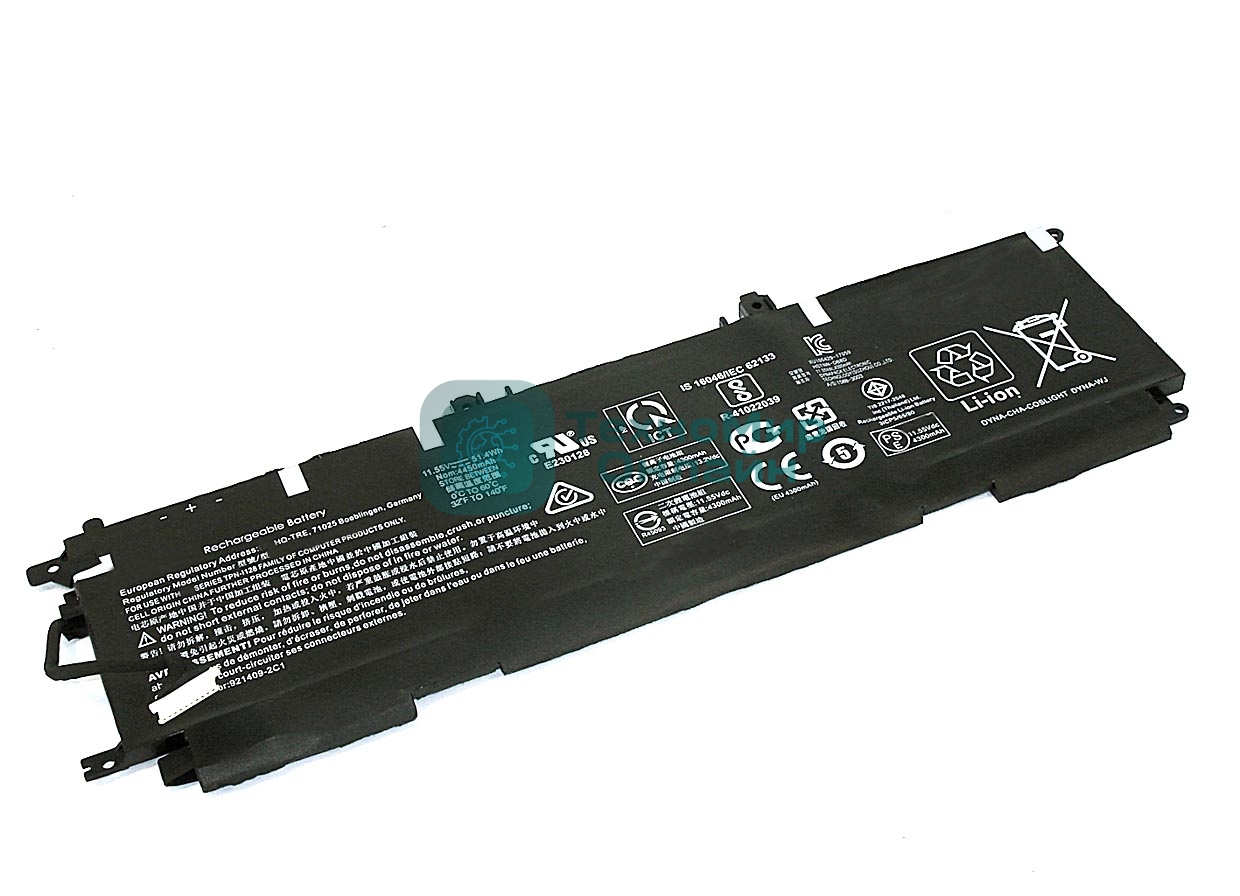 Аккумуляторная батарея для ноутбука HP 13-AD (AD03XL) 11.55V 4550mAh