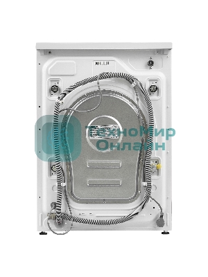 Стирально-сушильная машина Maunfeld MFWD1295WH05 белый, загрузка фронтальная 9 кг, 1200 об/мин., класс: В