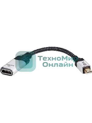 Адаптер miniDisplayPort(M) ---> HDMI(F) 0.15m 4K@60Hz VCOM