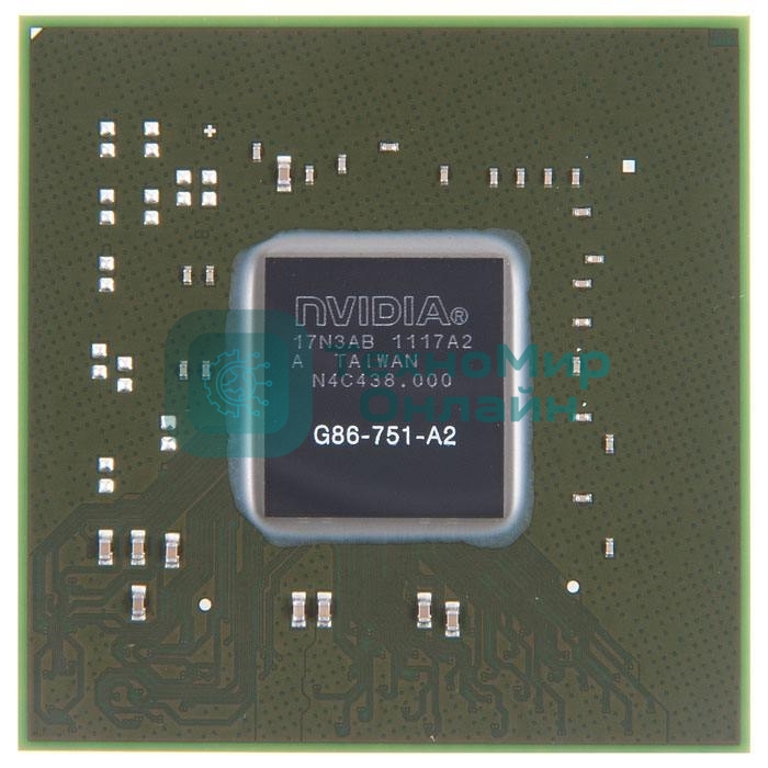 Видеочип GeForce 8400M GT, G86-751-A2 (new)