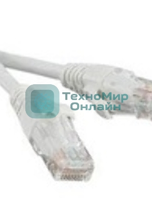 Патч-корд Lanmaster LSZH UTP кат.5e, 2.0 м, серый