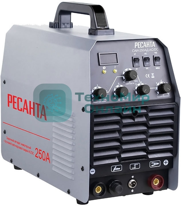 Сварочный аппарат Ресанта САИ-250-АД инвертор ММА DC