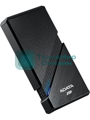 Внешний SSD ADATA SE920, 1Tb, USB 4 Type-C, R/W 3800/3700, черный