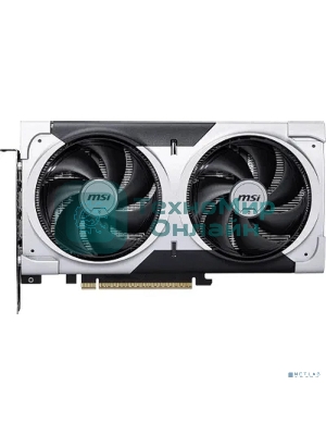 Видеокарта MSI RTX 5060 Ti VENTUS 2X OC PLUS, NVIDIA RTX 5060 Ti, 16 ГБ GDDR7, 128 бит, PCI-e 5.0, 1xHDMI, 3xDP, 2602 МГц
