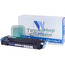 Картридж лазерный NVPrint совместимый HP Q6001A/Can707 Cyan для LJ Color CM1015MFP/1017MFP/1600/2600N (2000k)