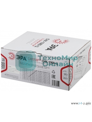 Стабилизатор напряжения ЭРА СНК-1000-Ц,черный б0031072