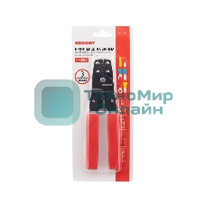 Инструменты Rexant HT-202B (12-3032) Кримпер для обжима изолированных и неизолированных клемм 0.10 - 6.0 мм (TL-202B)