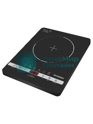 Плита Индукционная Hyundai HYC-0120 черный стеклокерамика (настольная)