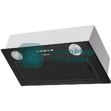 Вытяжка встраиваемая Weissgauff Fiona 60 BL черный, 53 см, 850 куб. м/ч, 49 дБ