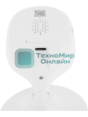 Компактная IP-видеокамера Dahua DH-IPC-C5AP-0280B с Wi-Fi 2.4ГГц 5Мп, 1/3.2” CMOS, объектив 2.8мм, обнаружение людей, ИК 10м, микрофон, динамик