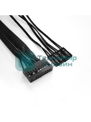 Компьютерный корпус Miditower ExeGate UN-605B-UNS450 (ATX, БП UNS450 с вент. 12см, 2*USB, аудио, блокировка, черный)