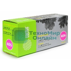 Картридж лазерный Cactus CS-CLT-Y406S yellow желтый (1000 стр.) для Samsung CLP-360/365/CLX-3300/3305
